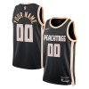 NBA Mænd Trøje Atlanta Hawks Custom 2025-26 Nike City Edition Sort Swingman